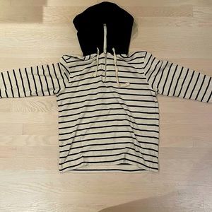 Stripped ZARA Zip-up Hoodie